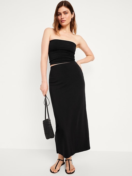 Image number 3 showing, Fitted Maxi Skirt