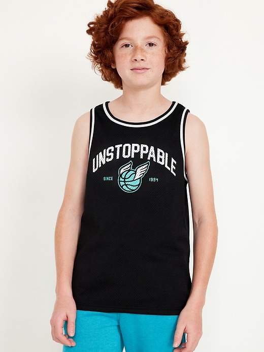 View large product image 1 of 3. Mesh Performance Tank Top for Boys
