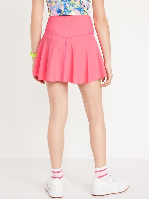 View large product image 2 of 5. High-Waisted PowerSoft Skort for Girls