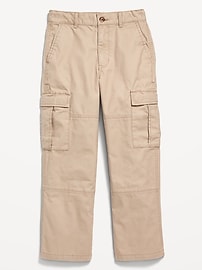 View large product image 4 of 5. Baggy Non-Stretch Cargo Pants for Boys