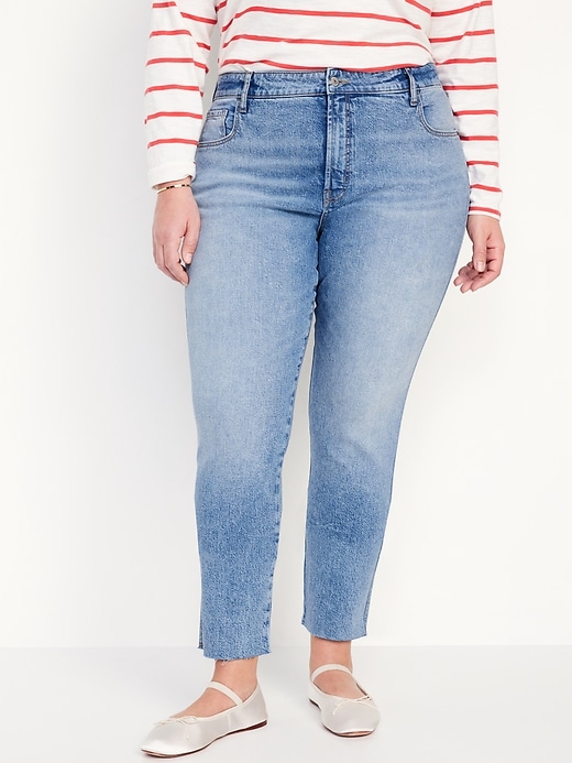 Image number 7 showing, High-Waisted Vintage Slim Jeans