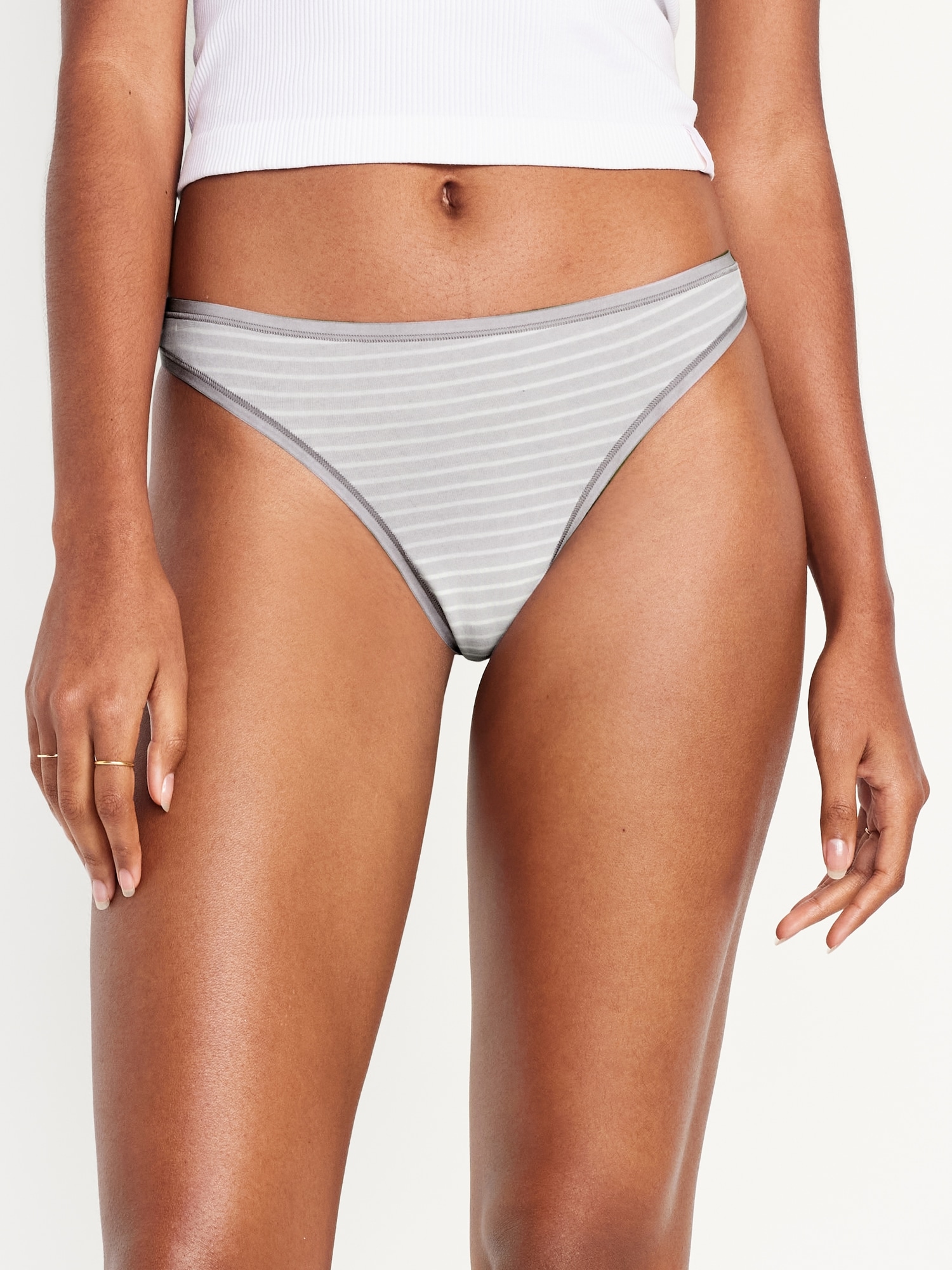 Low-Rise Everyday Cotton Thong