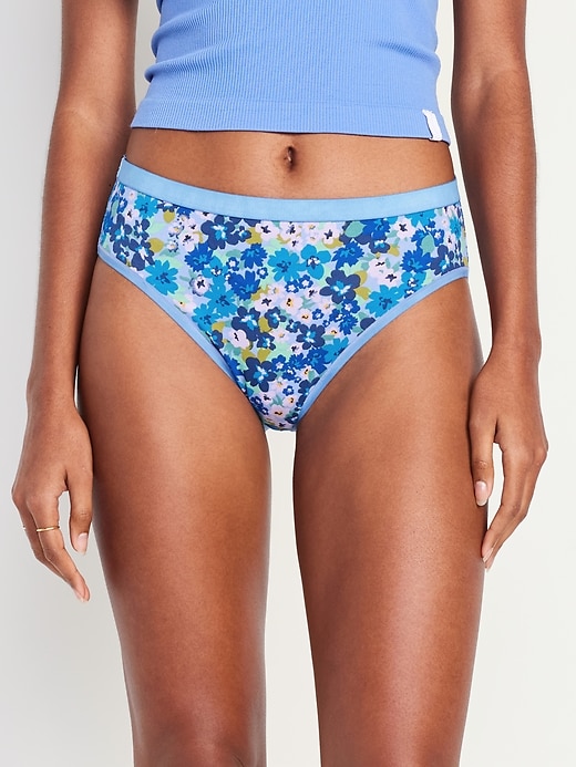 View large product image 1 of 7. High-Waisted Everyday Cotton Underwear