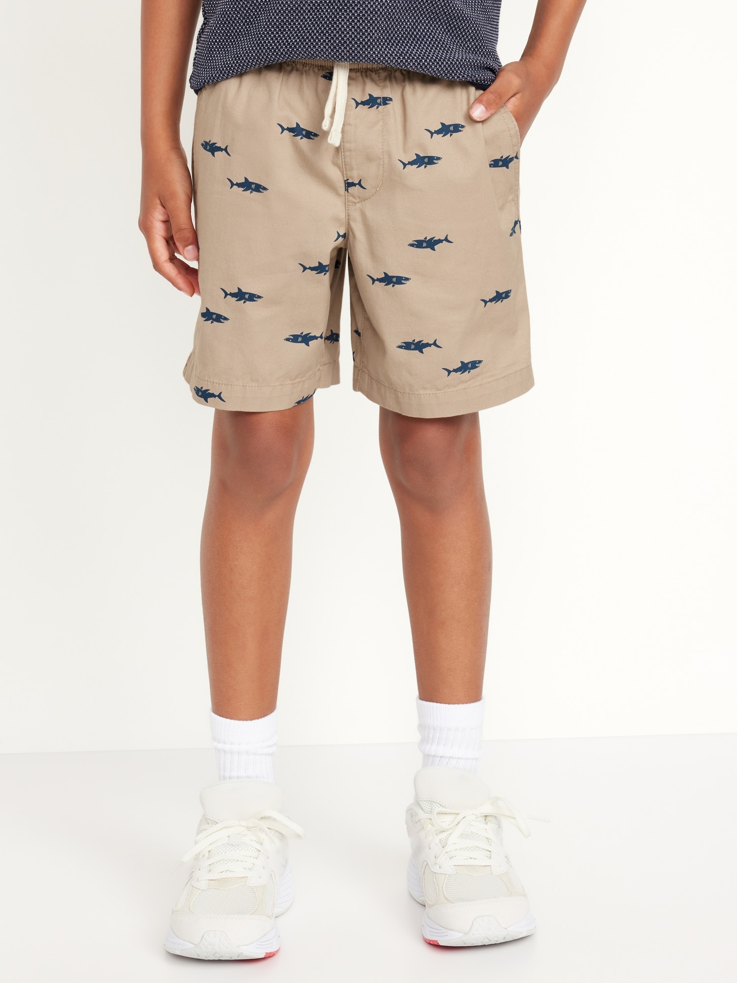 Printed Jogger Shorts for Boys (Above Knee)