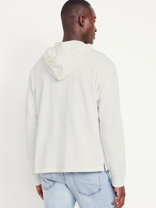 Image number 5 showing, French Terry Henley Hoodie