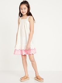 Image number 1 showing, Sleeveless Swing Dress for Girls