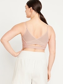 View large product image 6 of 8. Light Support PowerSoft Mesh-Back Sports Bra