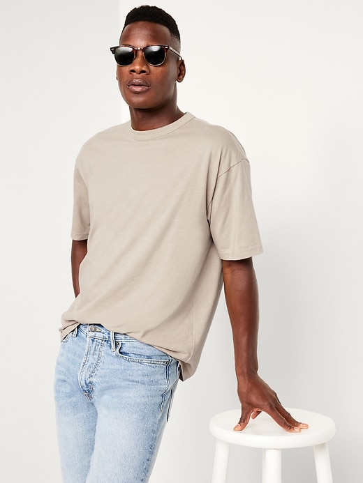 Image number 3 showing, Loose Fit Crew-Neck T-Shirt