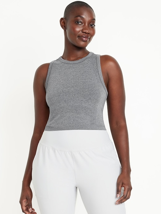Image number 5 showing, Seamless Crop Performance Tank Top
