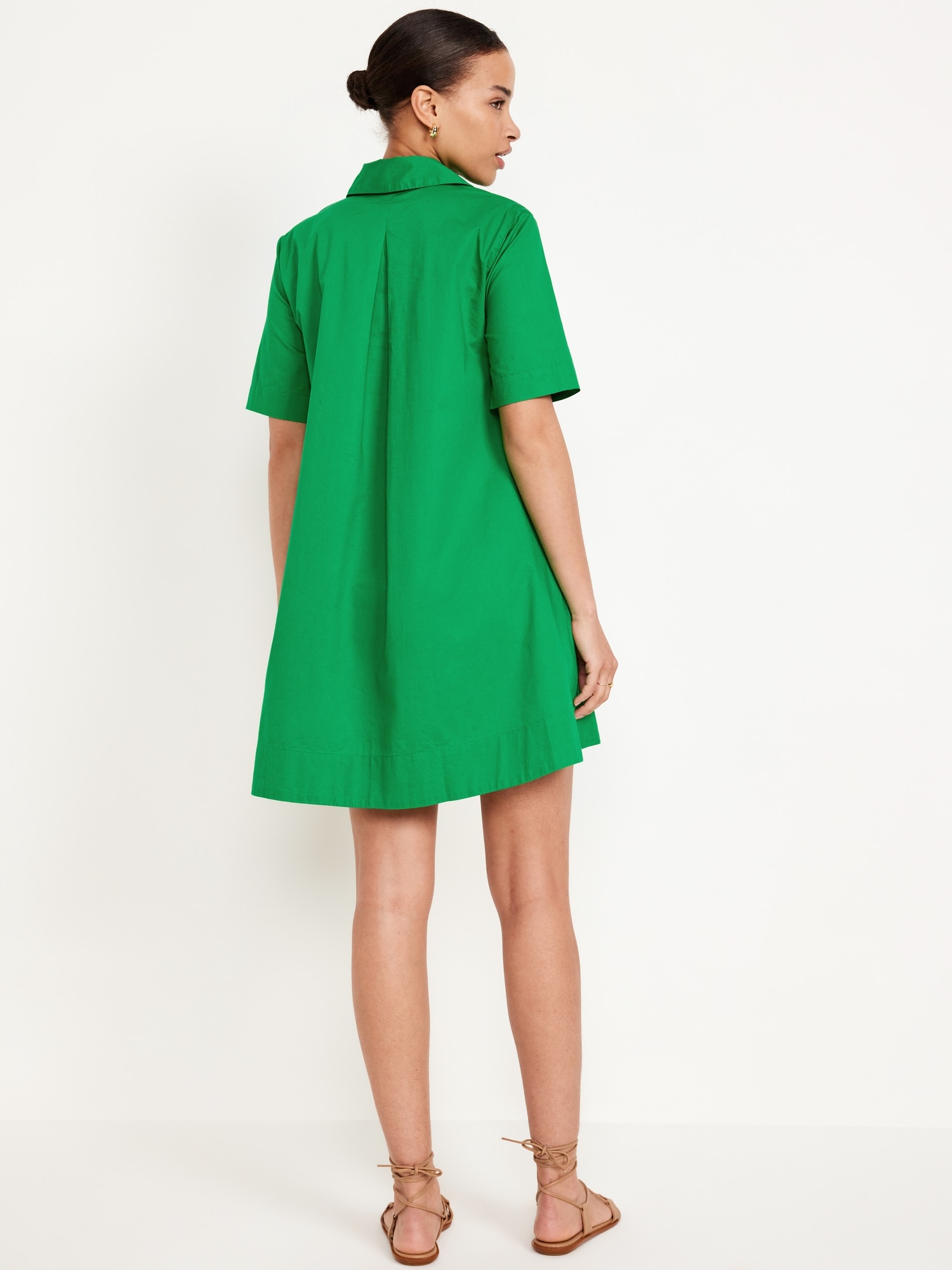 Old navy store green velvet dress