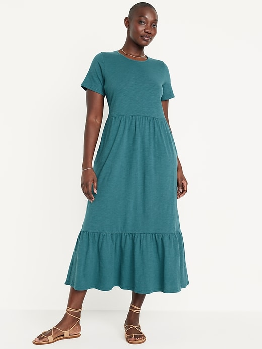 Image number 4 showing, Tiered Midi Dress