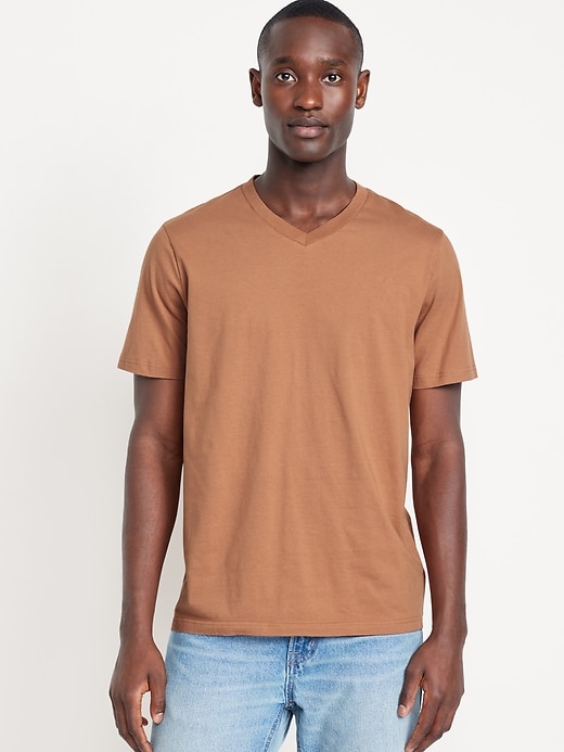 Image number 1 showing, V-Neck T-Shirt