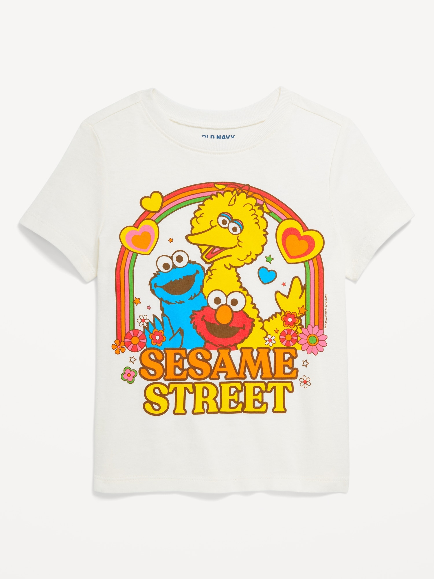 Sesame Street Unisex Graphic T-Shirt for Toddler