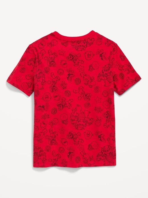 View large product image 2 of 2. Super Mario™ Gender-Neutral Graphic T-Shirt for Kids