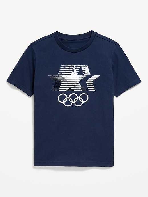 View large product image 1 of 1. IOC Heritage© Gender-Neutral Graphic T-Shirt for Kids