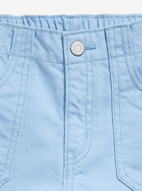 View large product image 4 of 4. High-Waisted Baggy Wide-Leg Jeans for Girls