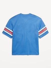 View large product image 3 of 3. Short-Sleeve Football Jersey for Boys