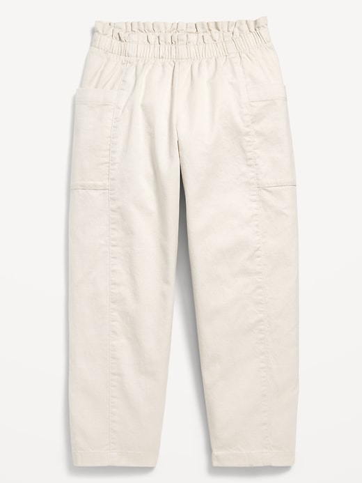 View large product image 1 of 1. Loose Ruffle-Trim Pull-On Pants for Girls