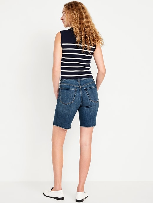 Image number 3 showing, High-Waisted OG Jean Shorts -- 9-inch inseam