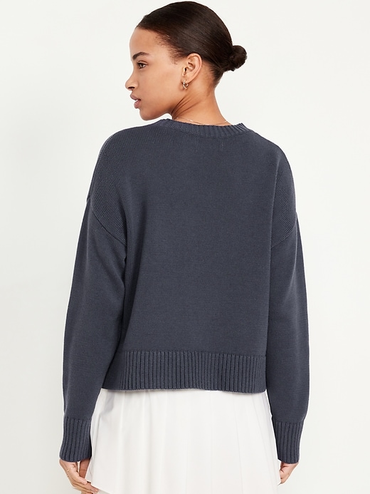 Image number 2 showing, Crew-Neck Flag Sweater