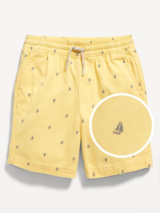 View large product image 1 of 2. Printed Functional-Drawstring Shorts for Toddler Boys