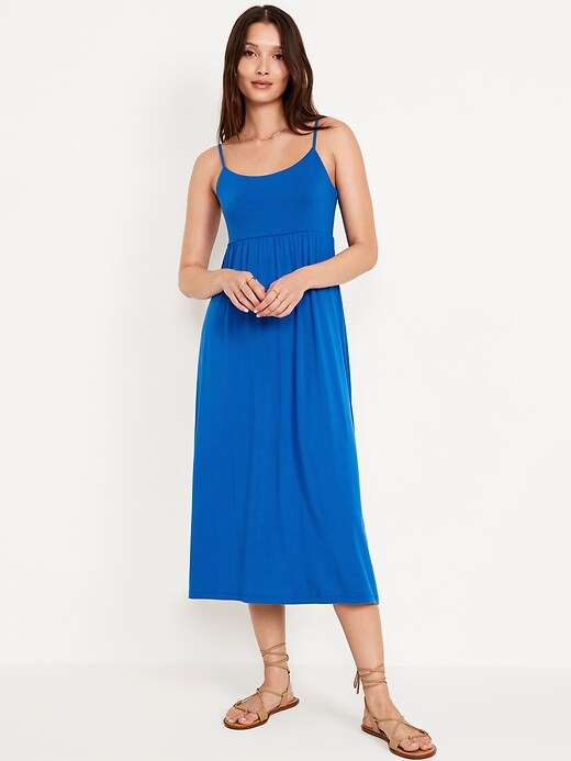 Fit & Flare Cami Midi Dress | Old Navy Fit & Flare Cami Midi Dress | Old Navy