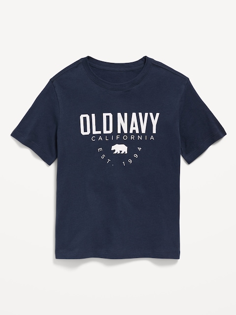 Short-Sleeve Logo-Graphic T-Shirt for Boys - In The Navy