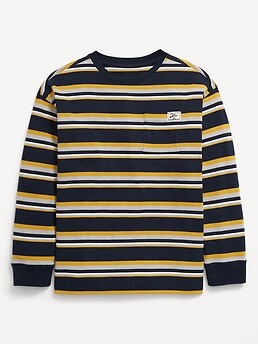 トップス everyone border long sleeve tee shirt XL Amazon.com: SSLR-Big-Boys-Long-Sleeve-Shirt-Striped Tee