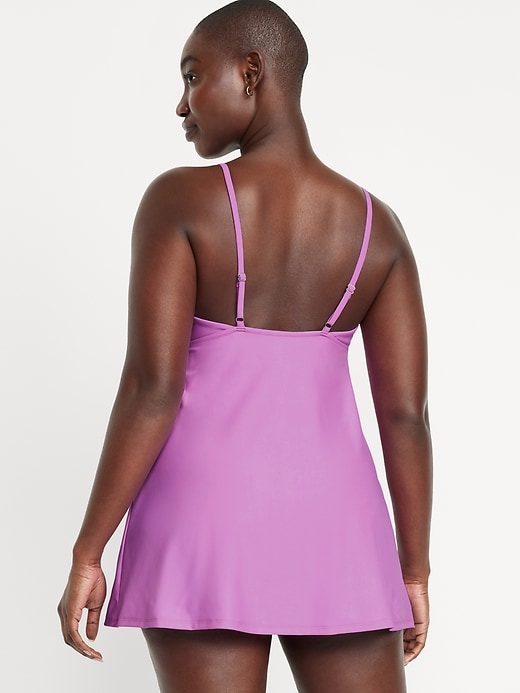 Image number 6 showing, Twist-Front Swim Dress