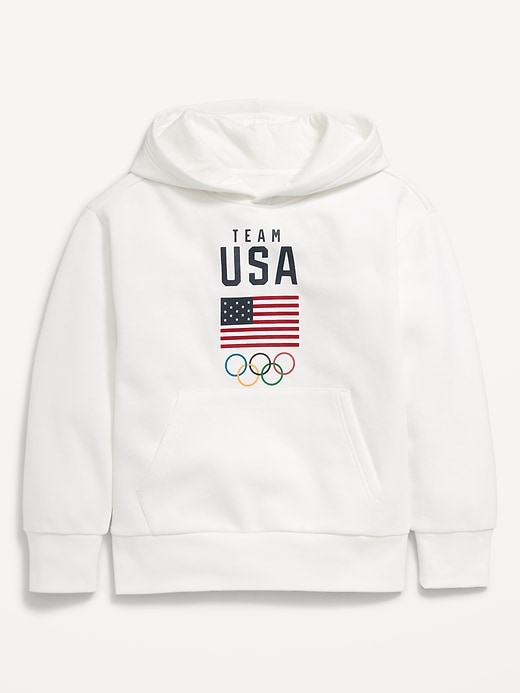 View large product image 2 of 3. IOC Heritage© Graphic Gender-Neutral Pullover Hoodie for Kids