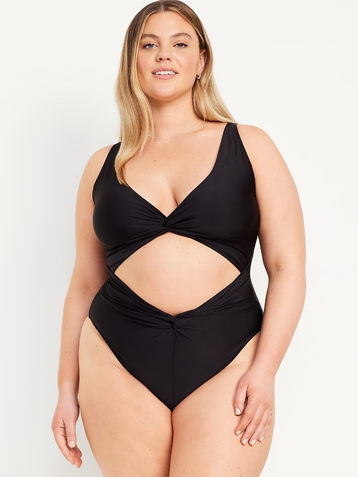 Image number 7 showing, Cutout One-Piece Swimsuit