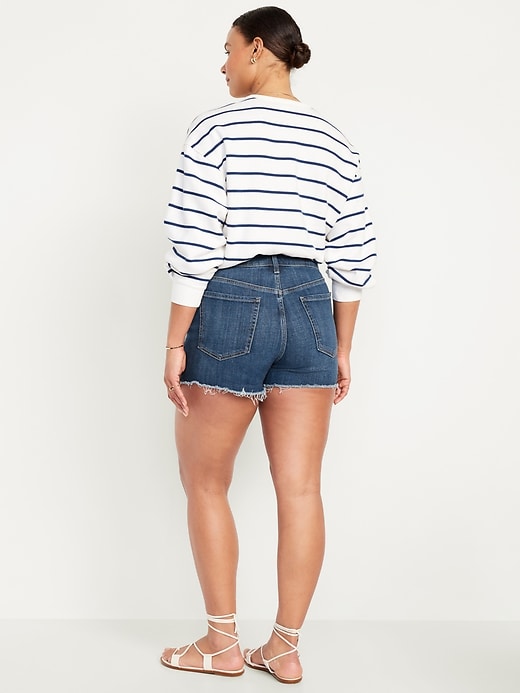 Image number 6 showing, High-Waisted OG Jean Shorts -- 3-inch inseam