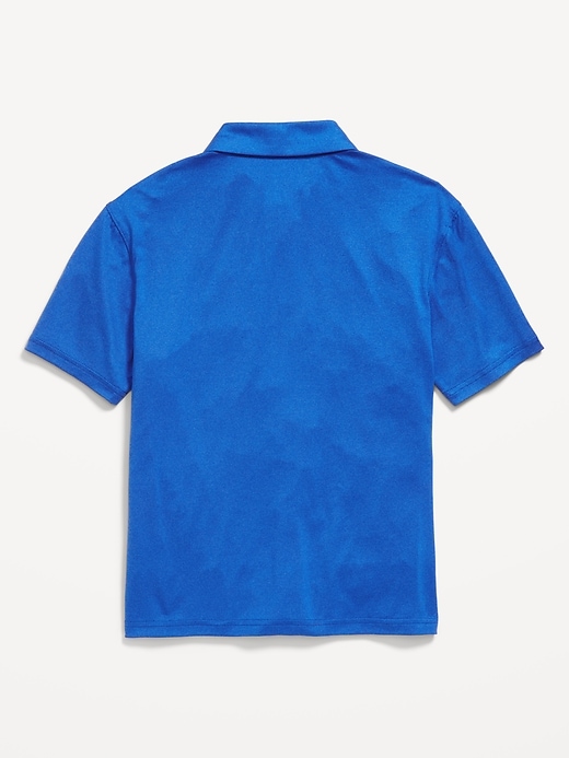 View large product image 2 of 2. Cloud 94 Soft Go-Dry Cool Performance Polo Shirt for Boys
