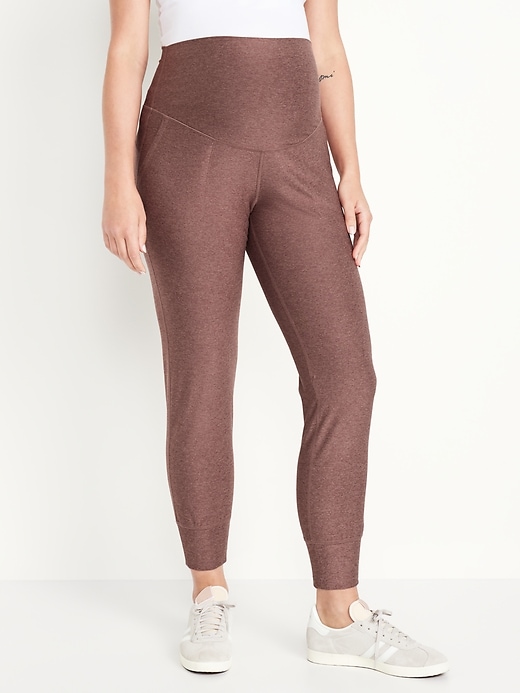 Image number 1 showing, Maternity Cloud+ 7/8 Jogger Pants