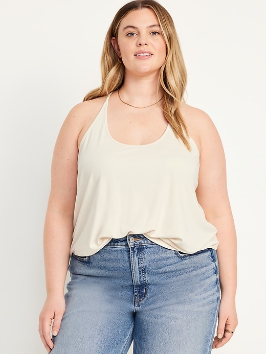 Image number 7 showing, Rib-Knit Strappy Tank Top