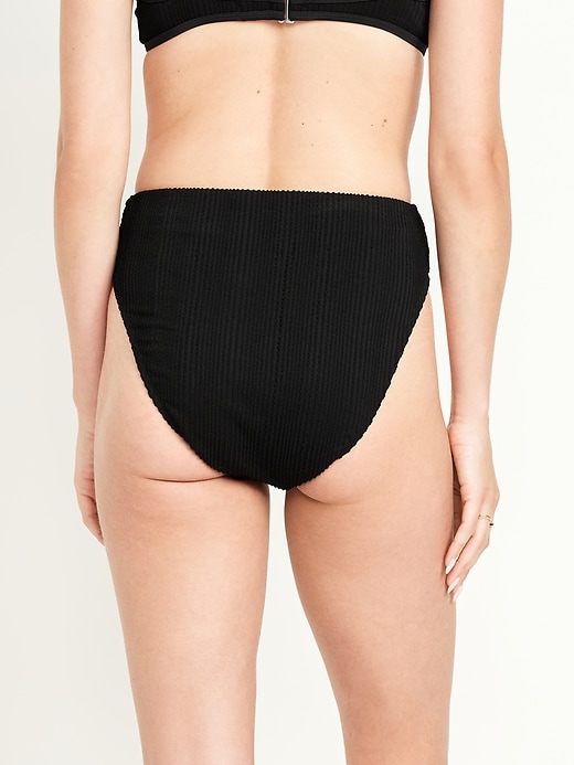 Image number 2 showing, Extra High-Waisted French-Cut Swim Bottoms