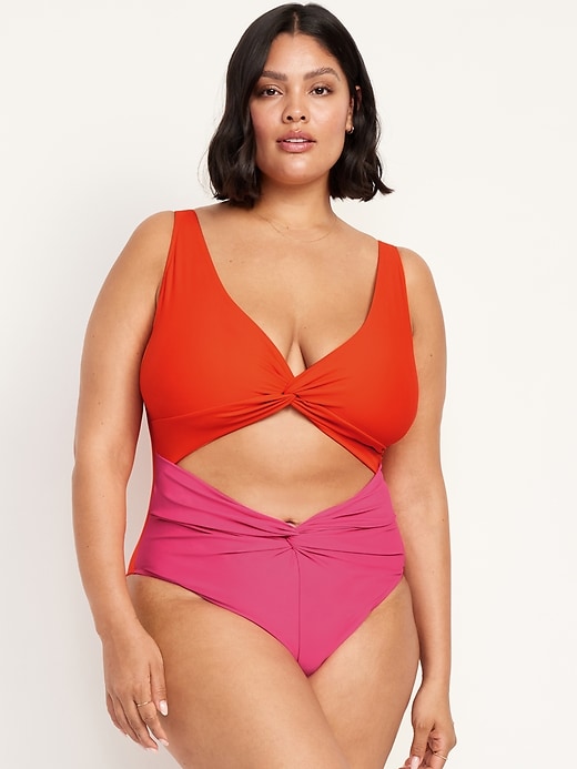 Image number 7 showing, Cutout One-Piece Swimsuit