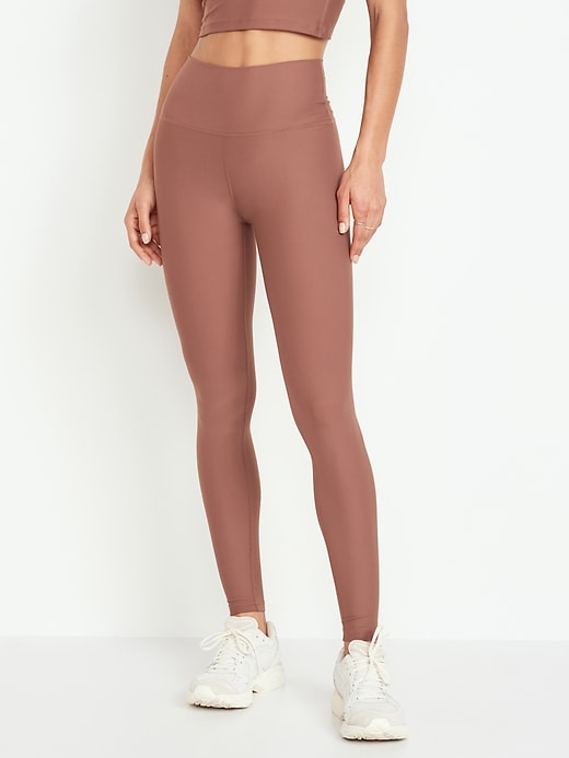 Image number 1 showing, High-Waisted PowerSoft Full-Length Leggings