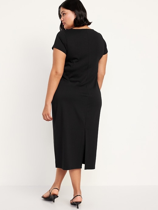 Image number 8 showing, Square-Neck Midi Dress