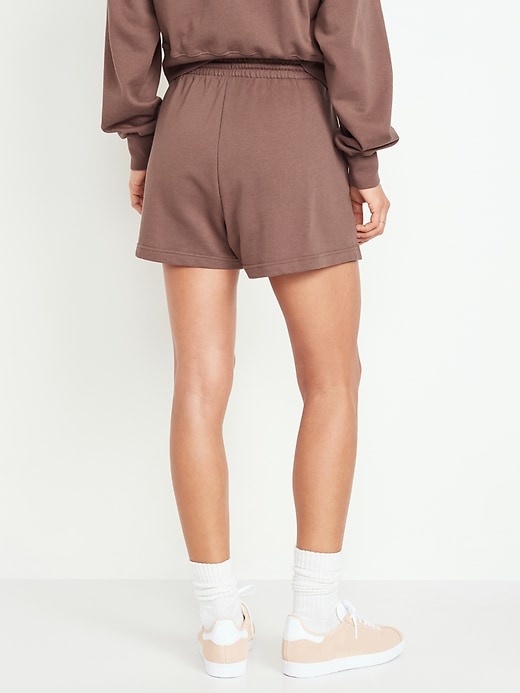 Image number 2 showing, Extra High-Waisted Terry Shorts -- 3-inch inseam
