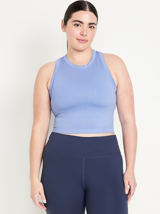 Image number 5 showing, Seamless Crop Performance Tank Top