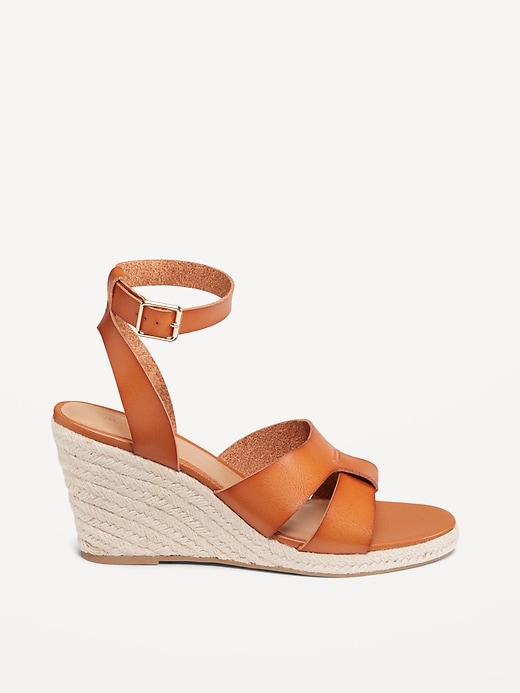 Image number 3 showing, Espadrille Wedge Sandals