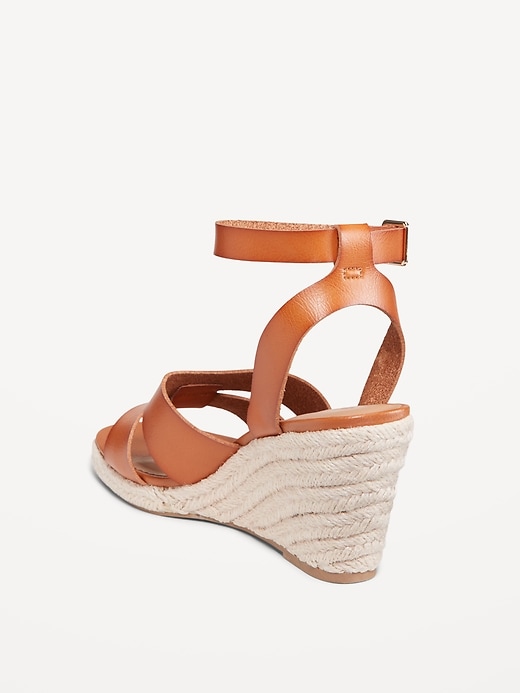 Image number 4 showing, Espadrille Wedge Sandals