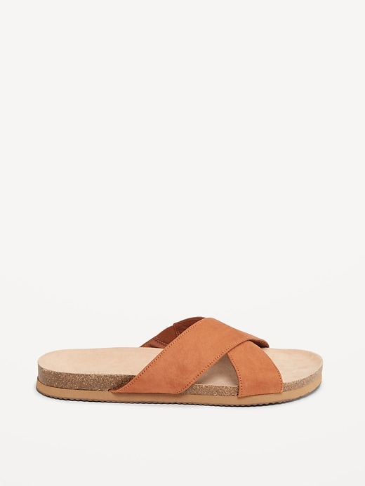 Image number 3 showing, Cross-Strap Cork Sandals