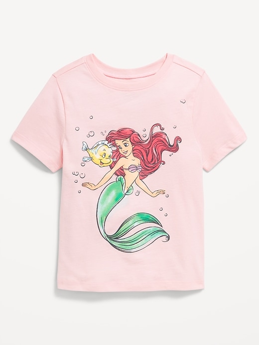 View large product image 1 of 2. Disney© The Little Mermaid Graphic T-Shirt for Toddler