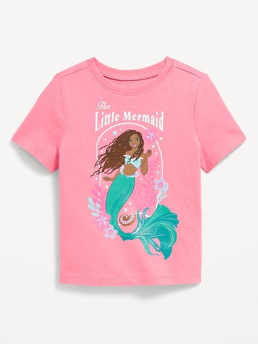 View large product image 1 of 2. Disney© The Little Mermaid Unisex Graphic T-Shirt for Toddler