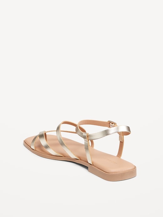 Image number 7 showing, Strappy Toe-Cross Sandal