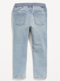 Image number 2 showing, 360° Stretch Pull-On Skinny Jeans for Toddler Boys