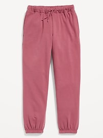 View large product image 4 of 5. Vintage High-Waisted Jogger Sweatpants for Girls