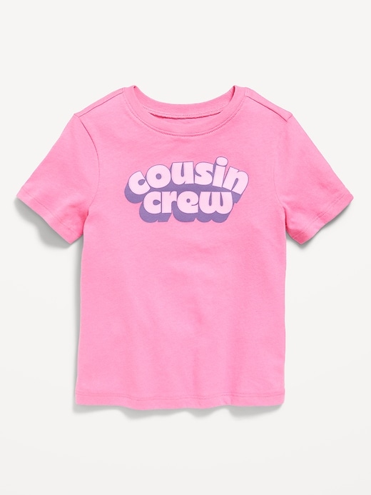 View large product image 1 of 1. Short-Sleeve Graphic T-Shirt for Toddler Girls